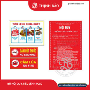 PCCC Thinh Bao - Bo noi quy, tieu lenh PCCC