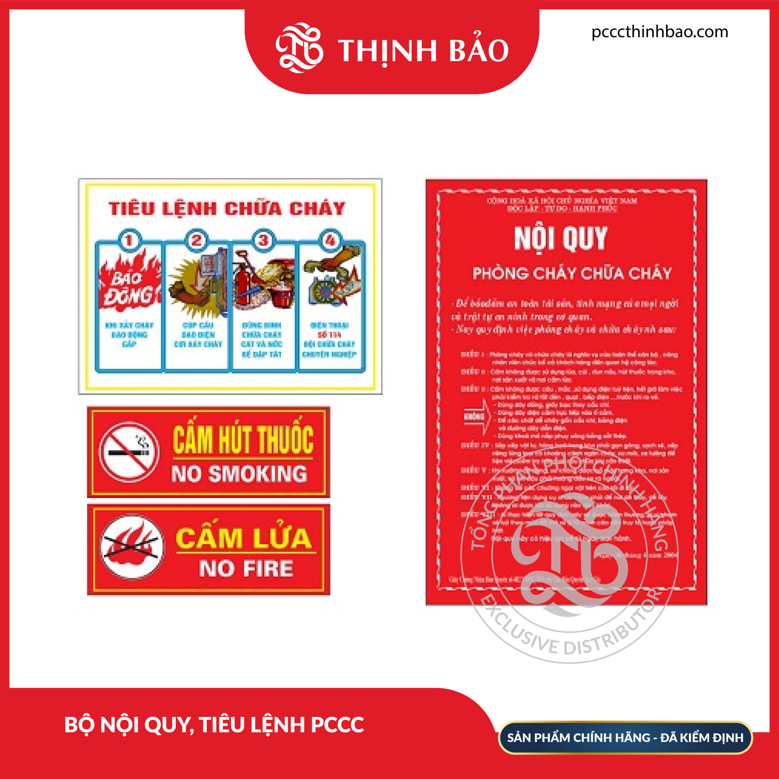 PCCC Thinh Bao - Bo noi quy, tieu lenh PCCC PCCC Thinh Bao - Bo noi quy, tieu lenh PCCC