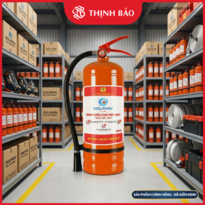 PCCC Thinh Bao - Bình chữa cháy bột ABC Dolphin 4KG (DPA-ABC4) -1