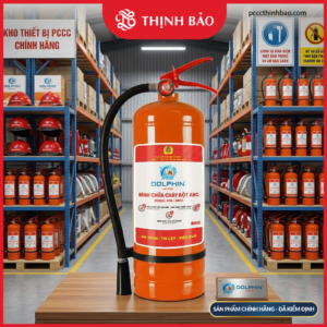 PCCC Thinh Bao - Bình chữa cháy bột ABC Dolphin 8KG (DPA-ABC8) -1