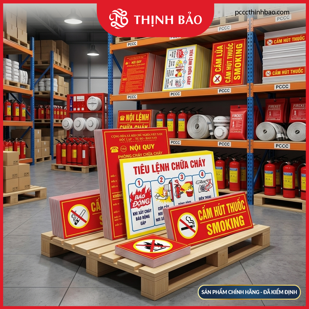 PCCC Thinh Bao - Bo tieu lenh PCCC PCCC Thinh Bao - Bo noi quy, tieu lenh PCCC