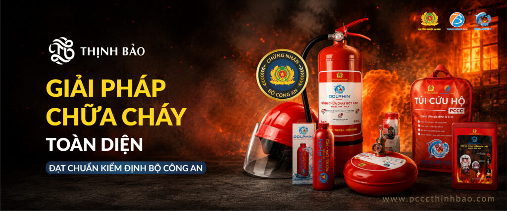 PCCC Thinh Bao - Bình chữa cháy đa năng gốc nước Dolphin